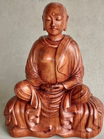 Load image into Gallery viewer, Patacara Statue, a Nun from the time of the Buddha |front view |16 inches |Handcarved Suar Wood 
