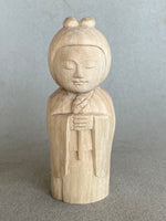 Load image into Gallery viewer, Quan Yin Statue, Japanese Kannon, 5 inch, Handcarved Wood
