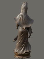 Load image into Gallery viewer, Quan-Yin-statue-standing-Antique-Rust-42-inches back view
